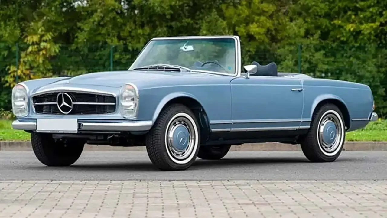 گنجینه ۴٫۵ میلیون دلاری / حراج شش مرسدس بنز افسانه‌ای