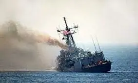 شلیک موشک به سمت کشتی جنگی آمریکایی در سواحل یمن