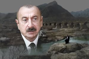 رئیس‌جمهور آذربایجان با «سوره فتح» کنار «رود ارس» به دنبال مخابره چه پیامی است؟

