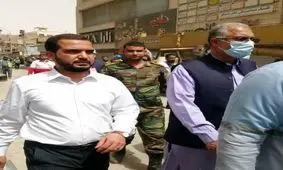 نظارت میدانی نماینده اهواز به همراه اعضای کمیسیون عمران مجلس از محل حادثه متروپل