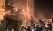 افزایش قربانیان ریزش ساختمانی در مغرب به ۹ نفر/ویدئو
