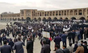 پایان اجتماع کشاورزان اصفهان/ ویدئو