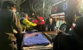 مصدومیت ۲۰ نفر بر اثر واژگونی مینی بوس در محدوده کهریزک