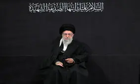 اولین شب مراسم عزاداری حضرت فاطمه‌زهرا(س) با حضور رهبر انقلاب برگزار شد/ ویدئو