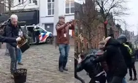 هتک حرمت قرآن کریم در شهر «آرنهم» هلند/ این اقدام تحت تدابیر امنیتی صورت گرفت اما با اعتراضاتی همراه شد