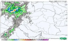 بارش های شدید در راه شمال غرب کشور