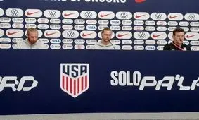 حاشیه‌سازی آمریکایی‌ ها، سوالات سیاسی از بازیکنان آمریکا درباره ایران/ ویدئو