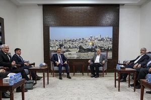 دیدار هیاتی از حماس با رییس اطلاعات ترکیه
