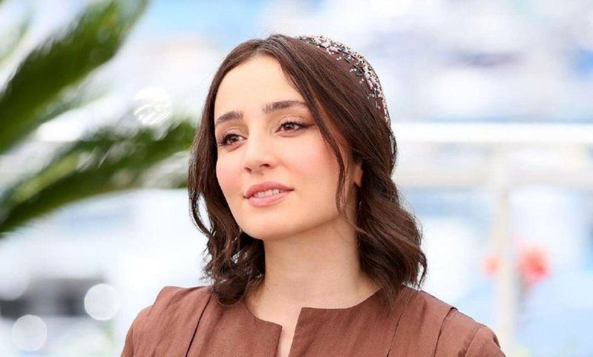  چهره غمگین خانم بازیگر موردتوجه قرار گرفت 