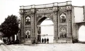 یک بنای تاریخی در تهران گم شد!/ عکس

