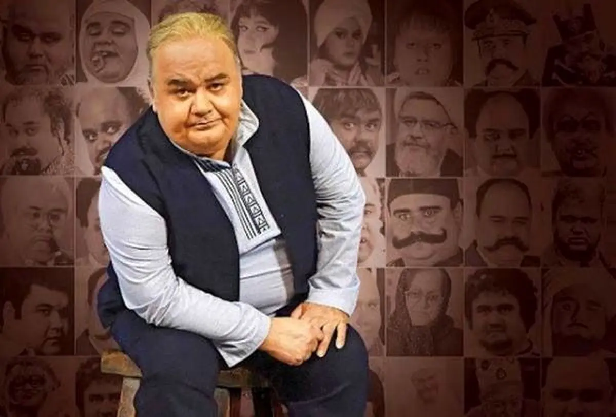 رقص اکبر عبدی با لوله اکسیژن/ ویدئو