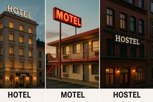 تفاوت هتل و متل و هاستل در چیست؟
