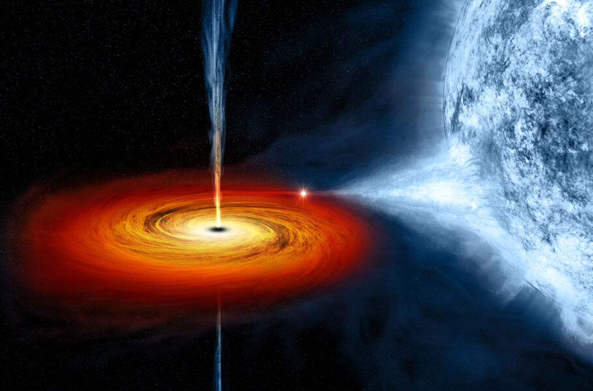 تلسکوپ هابل برای اولین‌بار یک سیاه‌چاله ابَرپرجرم فراری را ثبت کرد