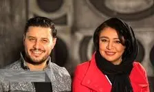 مه‌لقا باقری ۴۵ سالگی را بدون جواد عزتی جشن گرفت/ ویدئو