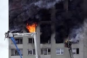 آتش‌ سوزی در یک مرکز توانبخشی در آمریکا