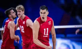 والیبال آمریکا سوم المپیک شد

