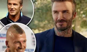 دیوید بکهام در مورد آرایش موهای عجیبش در جوانی گفت 