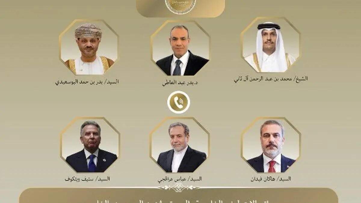 گفتگوی تلفنی وزیر خارجه مصر با عراقچی، ویتکاف و مقامات ارشد ۳ کشور منطقه


