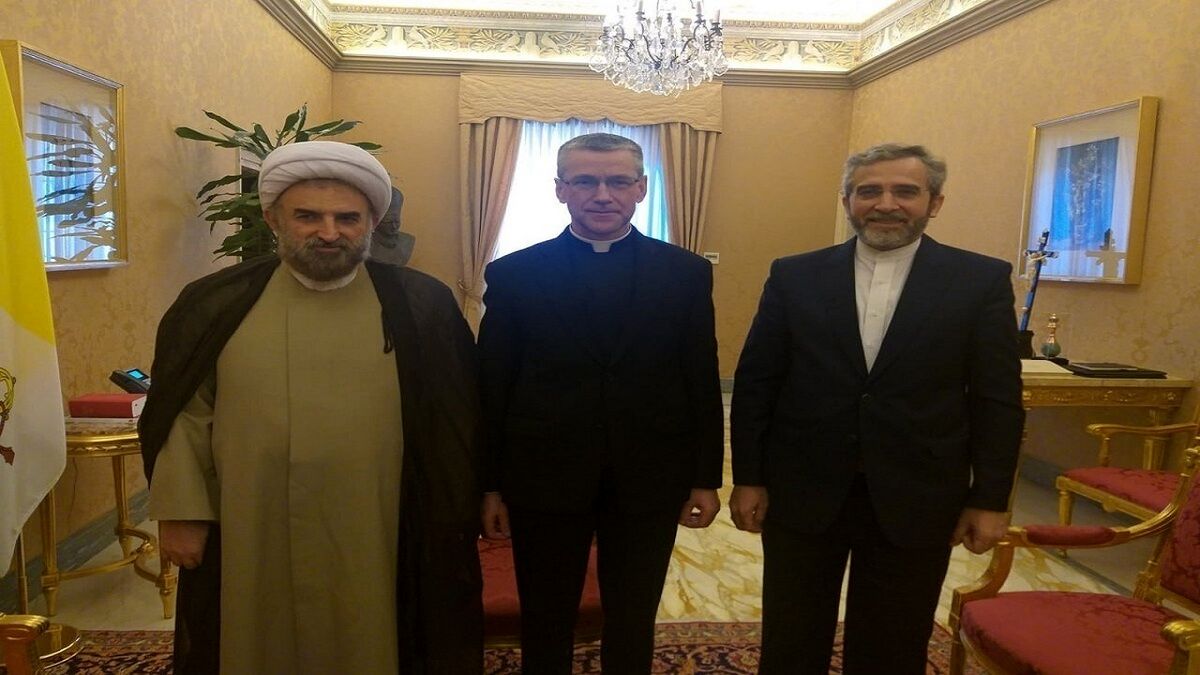 دیدار باقری با معاون وزیر خارجه واتیکان