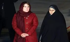  حجاب همسر رئیس جمهور کوبا هنگام ورود به ایران/ عکس
