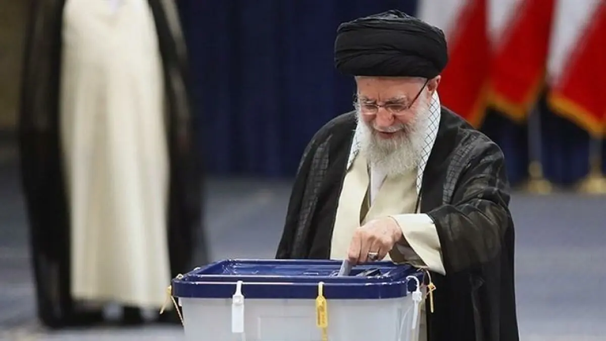 حضرت آیت الله خامنه‌ای رای دادند/ ویدئو

