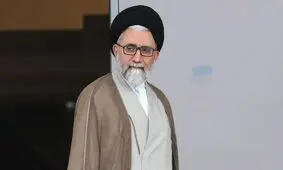  مراسم وداع با پیکر مطهر «اسماعیل خطیب» در حرم رضوی/ ویدئو