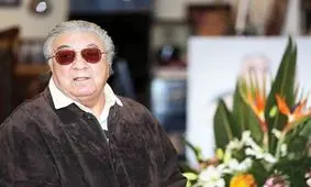 تصاویری از حضور سالار عقیلی و احسان خواجه‌ امیری در منزل گلپا