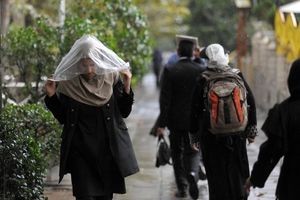 تشدید بارش‌ها از فردا در کشور و بارش برف در تهران