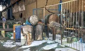 مهار آتش سوزی کارخانه در شهرک صنعتی بیرجند