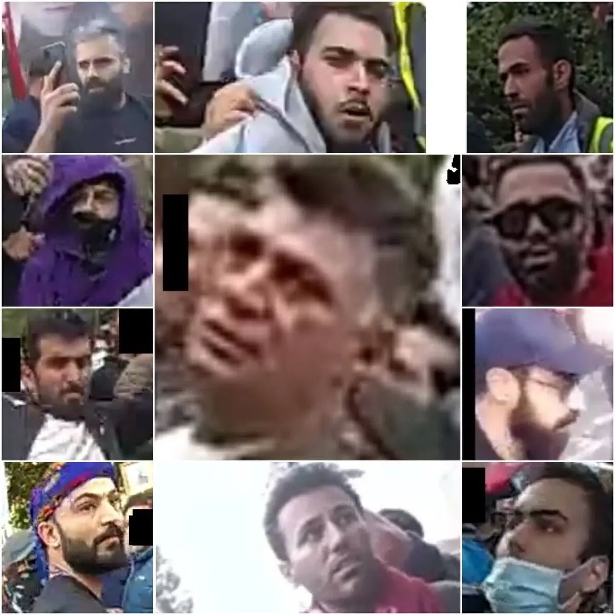 پلیس لندن تصاویر برخی از اغتشاشگران را منتشر کرد