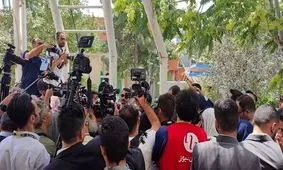 قطع برق، افتتاحیهٔ الکامپ را ناتمام گذاشت/ ویدئو

