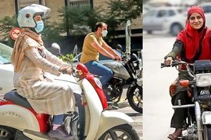 استفاده از موتورسیکلت برای خانمها ناپسند است؛ مجلس و متدینین مخالفند/ موتورسواری زن تبرج محسوب میشود/ خانمی که پشت موتور مینشیند نمیتواند حجابش را حفظ کند، زیرا 2 دستش درگیر هدایت وسیله نقلیه است و در معرض باد قرار دارند