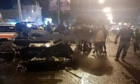 کورس ماشین در بوکان دو کشته برجای گذاشت/ خانم باردار فوت کرد