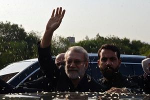 لبنانی‌ها با برنج از لاریجانی استقبال کردند/ ویدئو