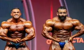 هادی چوپان نایب‌قهرمان مسترالمپیا شد/ اعتراض عجیب «گرگ ایرانی» به رای داوران!

