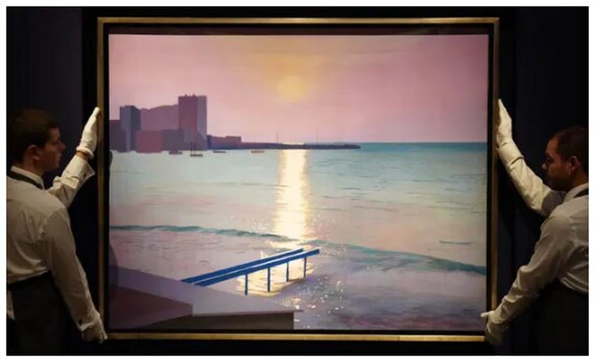 نقاشی «دیوید هاکنی» ۲۱ میلیون پوند فروخته شد