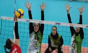 پیروزی والیبال زنان ایران در اولین مسابقه قهرمانی باشگاه‌های آسیا

