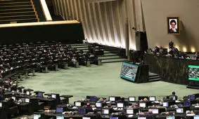 تصاویری از حرکات عجیب برخی نمایندگان در صحن مجلس/ از دستی روی سر کوچک زاده تا گعده 2 نفره روی زمین!