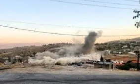 حمله هوایی و پهپادی رژیم صهیونیستی به شرق و جنوب لبنان