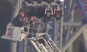 حادثه ترسناک در شهربازی تگزاس