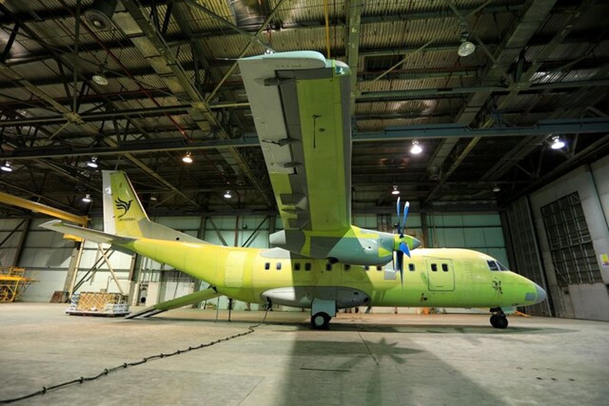 ایران یک هواپیما شبیه هواپیمای اوکراینی ساخت