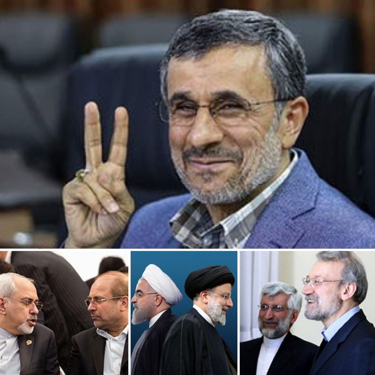 به لیست حامیان کدام چهره در انتخابات مجلس رای می‌دهید؟ / احمدی‌نژاد در صدر