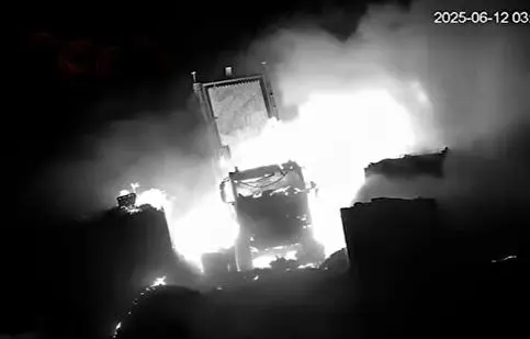 تصاویر دیده نشده از حمله اسرائیل به سیستم راداری نجم