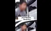 رانندگی پسر خردسال در جاده برفی هرازه/ پدر کودک: داشتم یادش می دادم/ ویدئو 