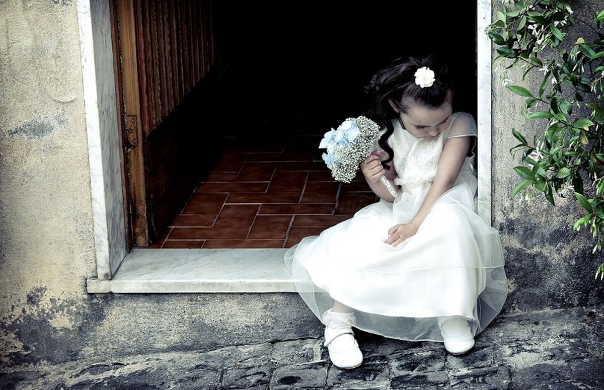 پریسا در 11 سالگی لباس عروس پوشید / سرنوشت تلخ یک کودک همسری
