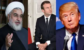 افشای ویدیوی تلاش مکرون برای ملاقات و یا تماس تلفنی ترامپ و روحانی در شهریور 1398