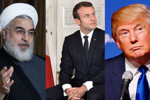 افشای ویدیوی تلاش مکرون برای ملاقات و یا تماس تلفنی ترامپ و روحانی در شهریور 1398