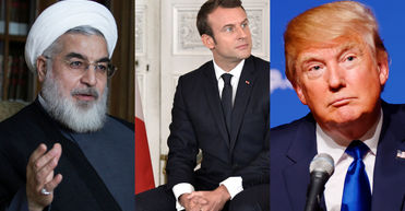 افشای ویدیوی تلاش مکرون برای ملاقات و یا تماس تلفنی ترامپ و روحانی در شهریور 1398