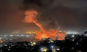 حملات گسترده اسرائیل به به ضاحیه جنوبی بیروت