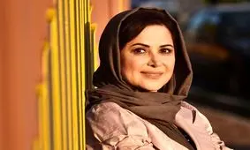 تصویری از کمند امیرسلیمانی و پسرش